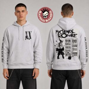 My Chemical Romance The Black Parade 2026 North America Tour Merch 20th XX Hoodie
