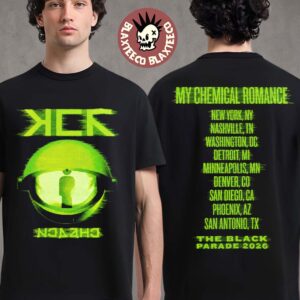 My Chemical Romance The Black Parade Tour 2026 North America Merch Behave T-Shirt