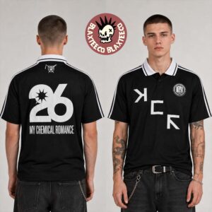 My Chemical Romance The Black Parade Tour 2026 North America Merch DRAAG Soccer Jersey
