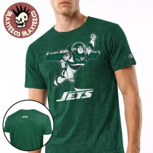 New York Jets Disney X NFL Champion Toys Story Buzz Lightyear Green T-Shirt