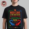 Nick Cave And The Bad Seeds Brighton Preston Park 2026 Exclusive Merch Tee On 31 July 2026 White Two Sided T-Shirt