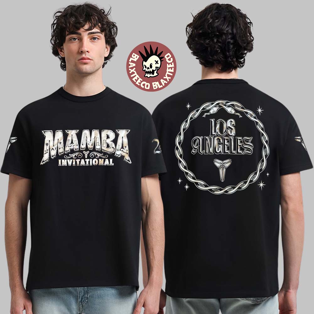 Nike Kobe Bryant Mamba Invitational 2026 Los Angeles Black T-Shirt Nike Kobe Bryant Mamba Invitational 2026 Los Angeles Black T-Shirt