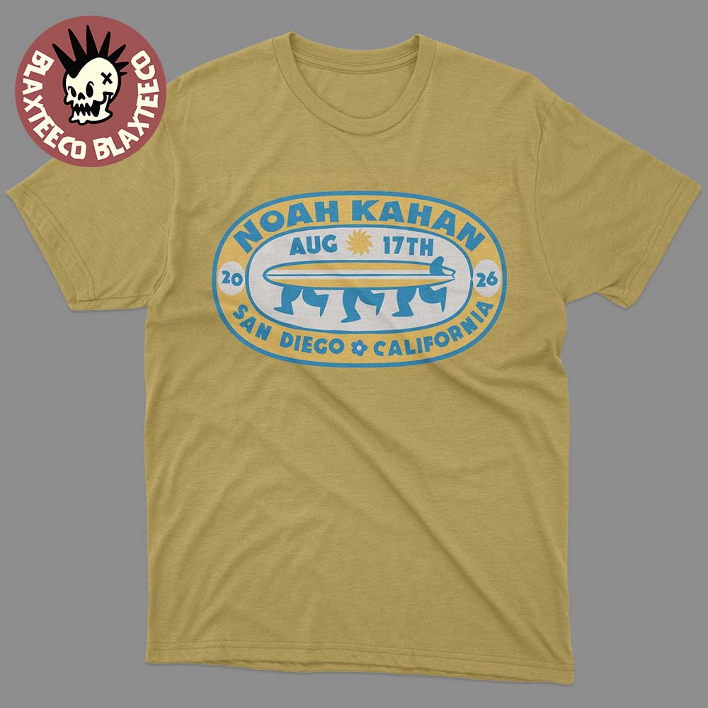 Noah Kahan San Diego California 2026 Exclusive Tee At Petco Park On August 17 2026 T-Shirt Noah Kahan San Diego California 2026 Exclusive Tee At Petco Park On August 17 2026 T-Shirt