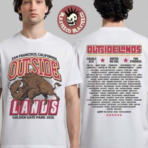 Outside Lands 2026 Festival Merch In San Francisco CA At Golden Gate Park On August 7-9 2026 Mascot Event T-Shirt