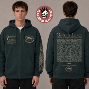 Outside Lands 2026 Festival Merch In San Francisco CA At Golden Gate Park On August 7-9 2026 Park Event Zip Hoodie