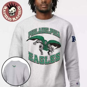 Philadelphia Eagles Disney X NFL Champion Marvel Dr Doom Pullover Sweatshirt