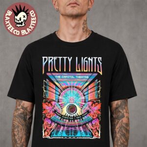 Pretty Lights Port Chester New York 2026 Event Poster Live At The Capitol Theatre On August 21 22 23 2026 Unisex T-Shirt