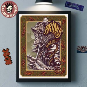 Primus Budapest Hungary 2026 Event Poster At Barba Negra Red Stage On 4 August 2026 Home Decor Poster Canvas