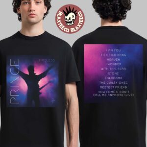 Prince Timeless Album Cover With Tracklist Two Sided T-Shirt