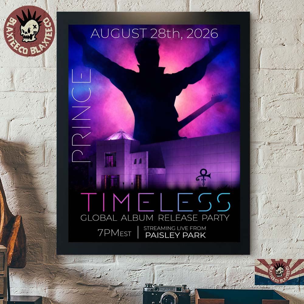 Prince Timeless Paisley Park Global Album Release Party On August 28 2026 Home Decor Poster Canvas Prince Timeless Paisley Park Global Album Release Party On August 28 2026 Home Decor Poster Canvas