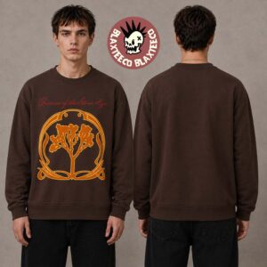 Queens Of The Stone Age Catacombs Tour 2026 Merch Joshua Tree Crewneck Sweatshirt