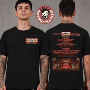 Redwest 2026 Festival Salt Lake City Utah Lineup At Utah State Fairpark On October 16-17 2026 Two Sided T-Shirt