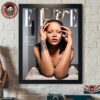 Adéla Graces The Cover Of Teen Vogue Home Decor Poster Canvas