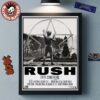 Rush Philadelphia 2026 Exclusive Colored Poster Art By Fantoons Live At Xfinity Mobile Arena On August 21 And 23 2026 Poster Canvas