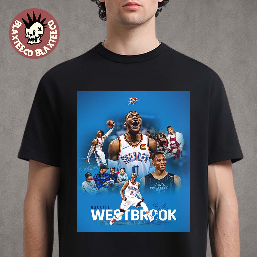 Russell Westbrook OKC Thunder Retirement Thank You For Everything Premium T-Shirt Russell Westbrook OKC Thunder Retirement Thank You For Everything Premium T-Shirt