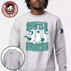 Seattle Seahawks Disney X NFL Champion Finding Nemo Seagulls Pullover Sweatshirt