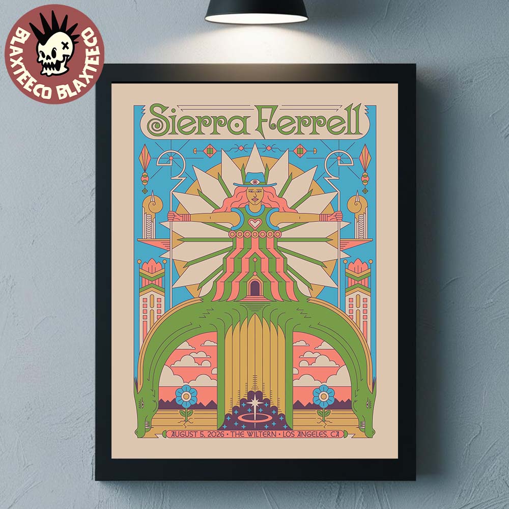 Sierra Ferrell Los Angeles CA 2026 Event Poster At The Wiltern On August 5 2026 Home Decor Poster Canvas Sierra Ferrell Los Angeles CA 2026 Event Poster At The Wiltern On August 5 2026 Home Decor Poster Canvas