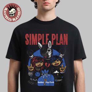 Simple Plan Quebec Pop Punk Montreal Warped Tour 2026 T-Shirt