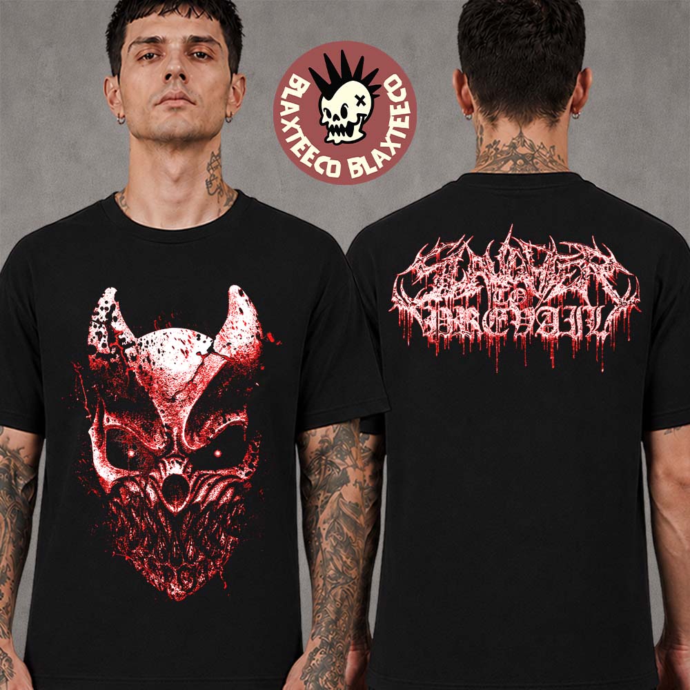 Slaughter To Prevail Blood Mask Limited Edition T-Shirt Slaughter To Prevail Blood Mask Limited Edition T-Shirt