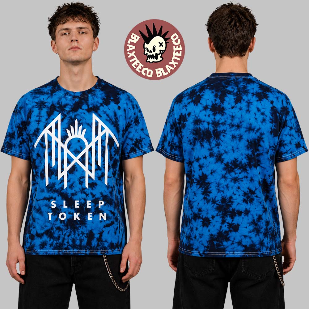 Sleep Token Winter Offering 2026 Collection Emblem Tie Dye T-Shirt Sleep Token Winter Offering 2026 Collection Emblem Tie Dye T-Shirt