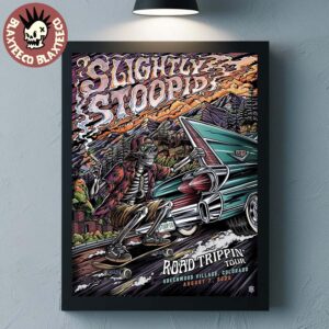 Slightly Stoopid Greenwood Village Colorado 2026 Event Poster At Fiddler’s Green Amphitheatre On August 7 2026 Decor Poster Canvas