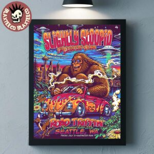 Slightly Stoopid Seattle Washington 2026 Event Poster At Marymoor Park On July 31 2026 Home Decor Poster Canvas