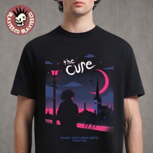 The Cure Tallinn Estonia 2026 Limited Edition Event Tee At Unibet Arena Kvartal On 9 August 2026 T-Shirt