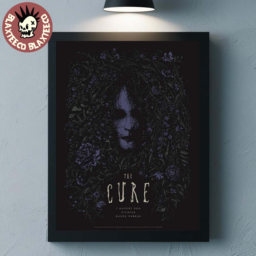 The Cure Vilnius Lithuania 2026 Limited Edition Event Poster At Kalnu Parkas On 7 August 2026 Home Decor Poster Canvas The Cure Vilnius Lithuania 2026 Limited Edition Event Poster At Kalnu Parkas On 7 August 2026 Home Decor Poster Canvas