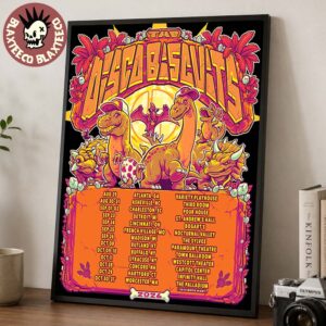 The Disco Biscuits Fall Tour 2026 Northeast Schedule Dates Home Decor Poster Canvas