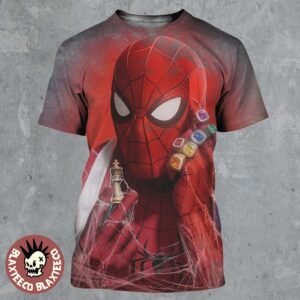 The Russo Brothers Spider-Man Brand New Day Michael Jordan Inspired All Over Print Shirt