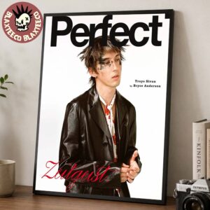 Troye Sivan Graces The Cover Of Perfect Magazine 2026 Zeitgeist Home Decor Poster Canvas