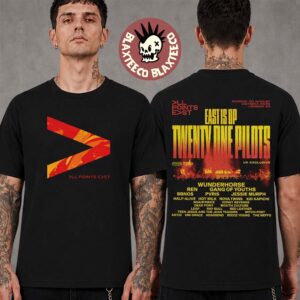 Twenty One Pilots All Points East 2026 Event Tee London UK At Victoria Park On 30 August 2026 Two Sided T-Shirt