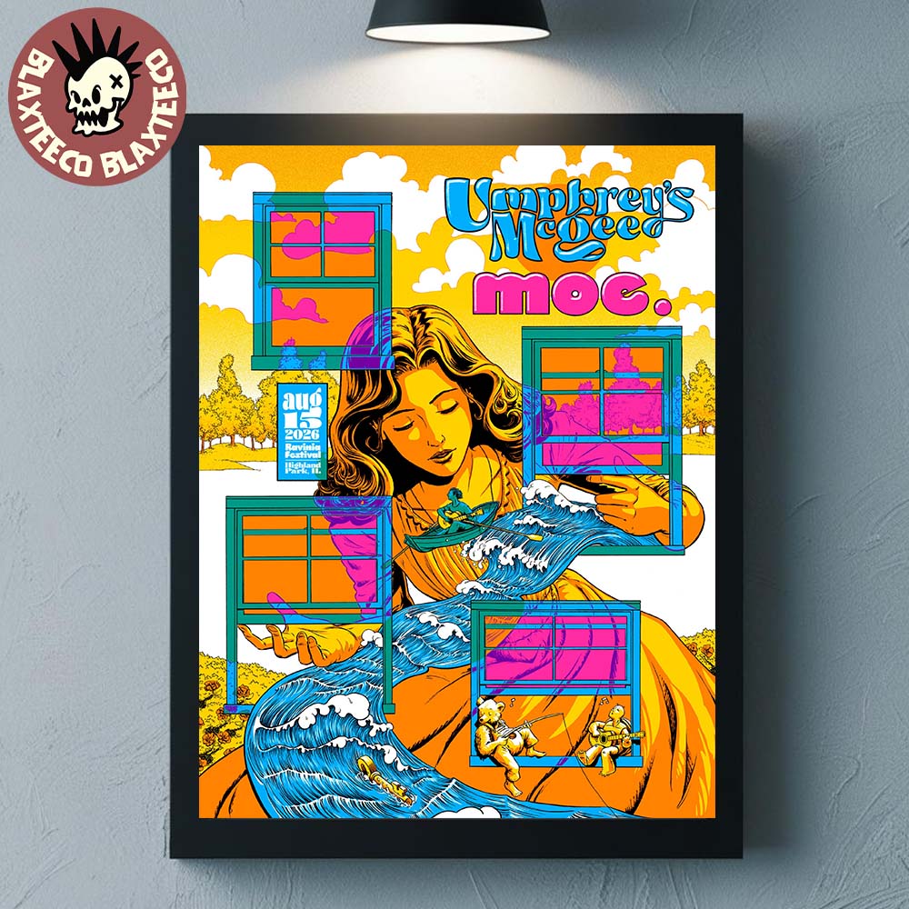Umphrey’s McGee Ravinia Festival 2026 Event Poster In Highland Park IL On August 15 2026 Home Decor Poster Canvas Umphrey’s McGee Ravinia Festival 2026 Event Poster In Highland Park IL On August 15 2026 Home Decor Poster Canvas