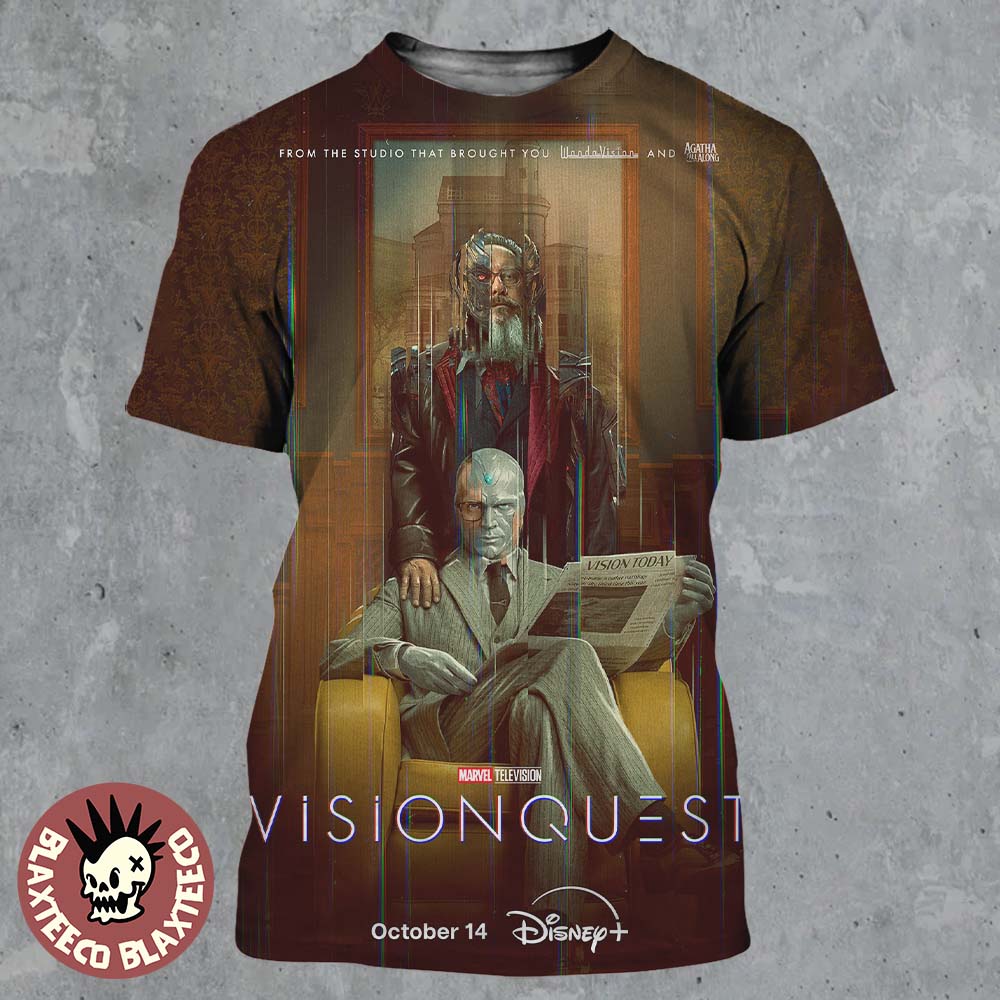 VisionQuest Marvel Television Official Poster All Over Print Shirt VisionQuest Marvel Television Official Poster All Over Print Shirt