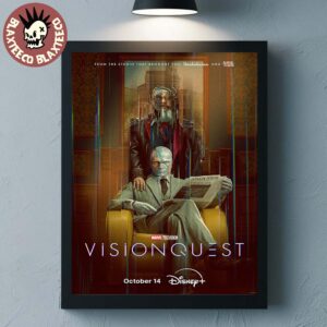 VisionQuest Marvel Television Official Poster Canvas For Home Decor