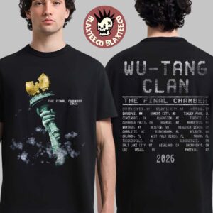 Wu-Tang Clan The Final Chamber 2026 Tour Liberty Chamber T-Shirt