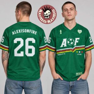 Alexisonfire Vans Wraped Tour Mexico 2026 Exclusive Football Jersey