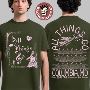 All Things Go Music Festival 2026 Columbia MD Merch Garden Angel T-Shirt