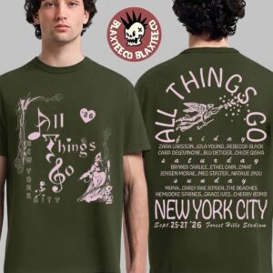All Things Go Music Festival 2026 New York City Merch Garden Angel T-Shirt