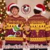 Arkansas Razorbacks NCAA Grinch Stole The Ball Festive 2026 Christmas Ugly Sweater