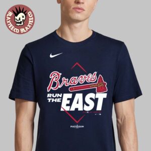 Atlanta Braves Nike Navy 2026 AL East Division Champions Braves Run The East T-Shirt
