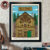 Billy Strings Denver CO 2026 Dual Night Poster At The Ball Arena On September 18 19 2026 The Knight Art Poster Canvas