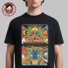 Billy Strings Denver CO 2026 Night 2 Poster At The Ball Arena On September 19 2026 T-Shirt