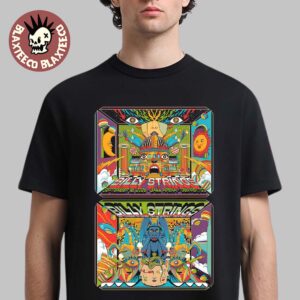 Billy Strings Denver CO 2026 Night 1 And 2 Combined Poster Set At The Ball Arena On September 18 19 2026 T-Shirt