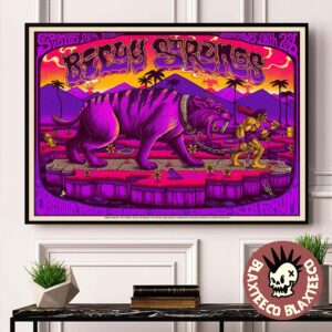 Billy Strings Los Angeles And Inglewood California 2026 Dual Night Poster September 25-26 2026 At The Orpheum Theatre And Kia Forum
