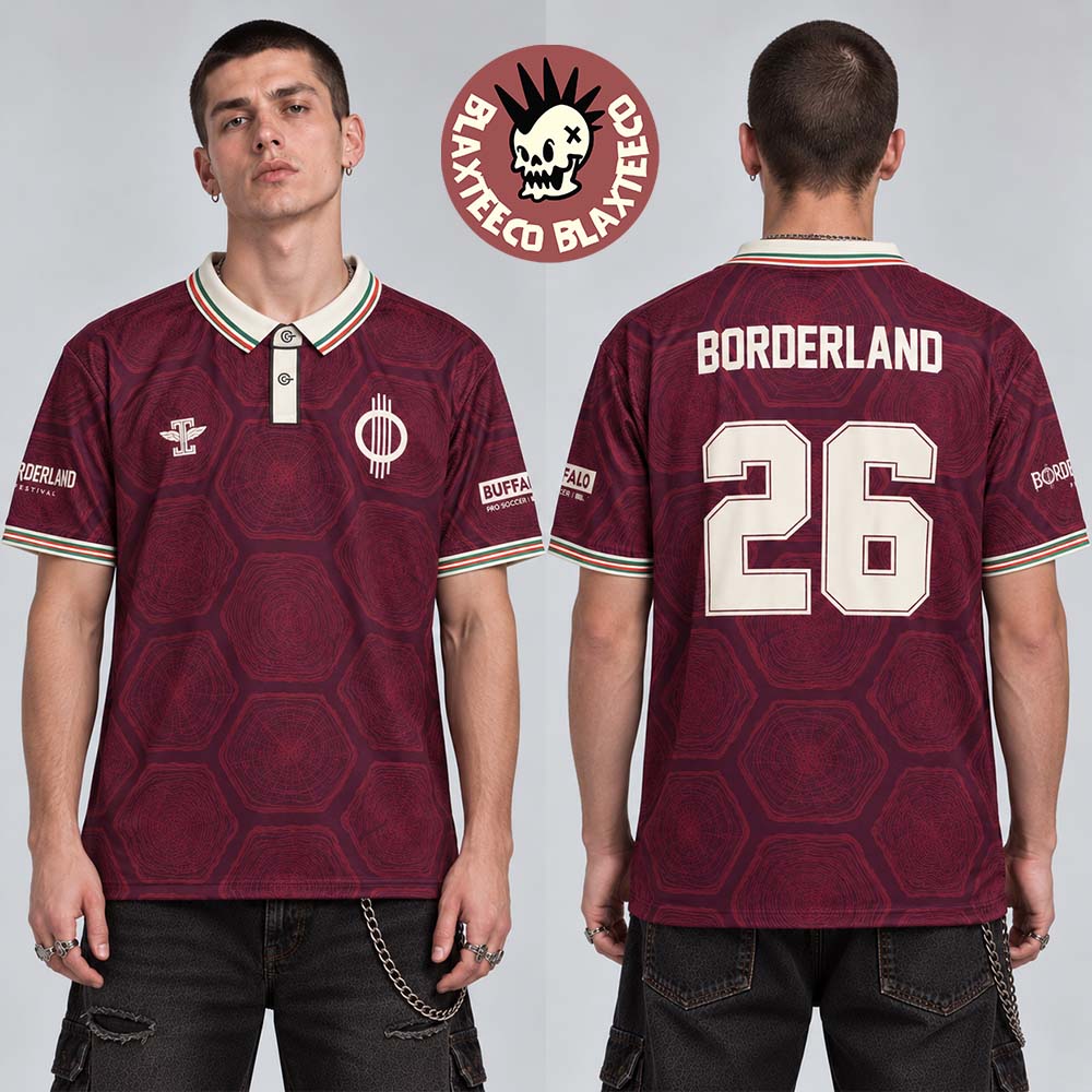 Borderland Festival 2026 X Buffalo Pro Soccer Limited Edition Soccer Jersey Borderland Festival 2026 X Buffalo Pro Soccer Limited Edition Soccer Jersey