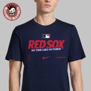 Boston Red Sox Nike 2026 MLB Postseason Authentic Collection Legend No Time Like October T-Shirt