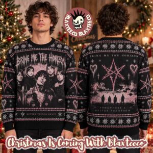 Bring Me The Horizon Better Things Await Band Portrait Christmas Ugly Sweater