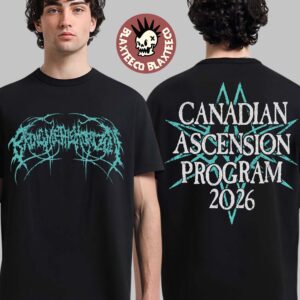 Bring Me The Horizon The Third Ascension Program 2026 Merch Canadian Ascension Program T-Shirt