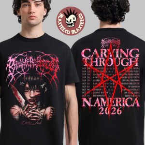 Bring Me The Horizon The Third Ascension Program 2026 Merch Chelsea Smile Two Sided T-Shirt